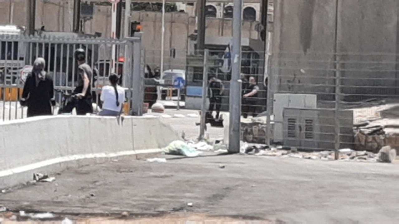 ראשוני: אירוע ירי במחסום קלנדיה - מחבל מנוטרל