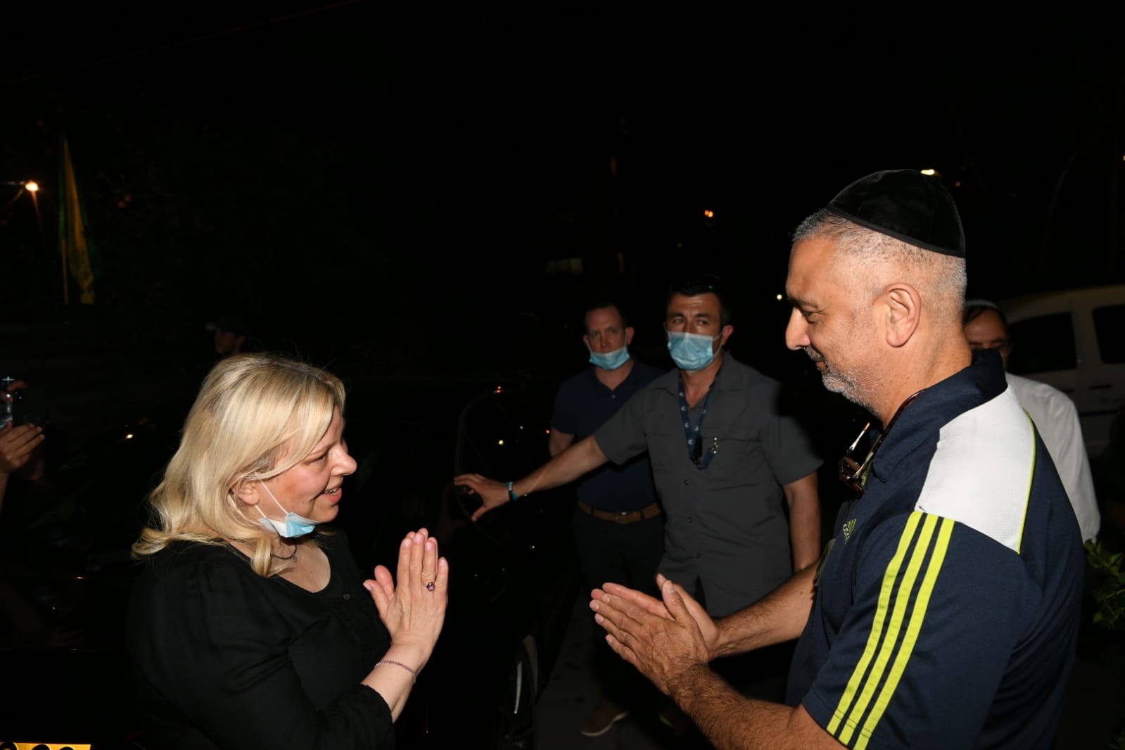 רעיית ראש הממשלה הגיעה הערב לנחם את הוריו של סמ"ר עמית בן יגאל ז"ל