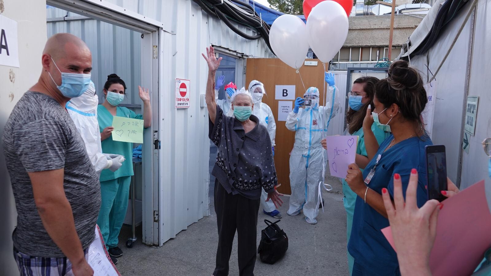 מרגש: לא תאמינו אחרי כמה זמן היא שוחררה מהמחלקה