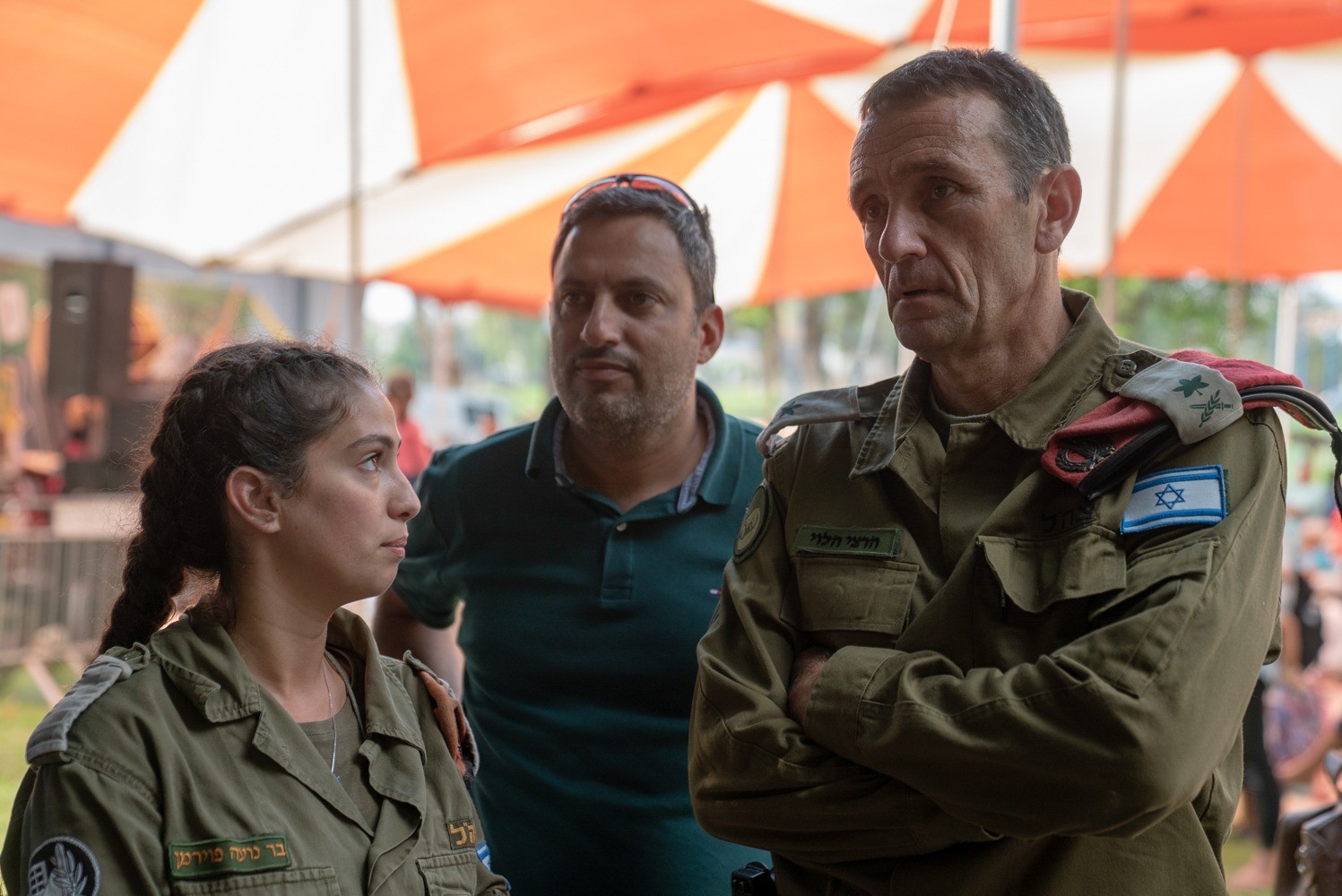 מפקד פיקוד הדרום ביקר בסוכה למחשבה