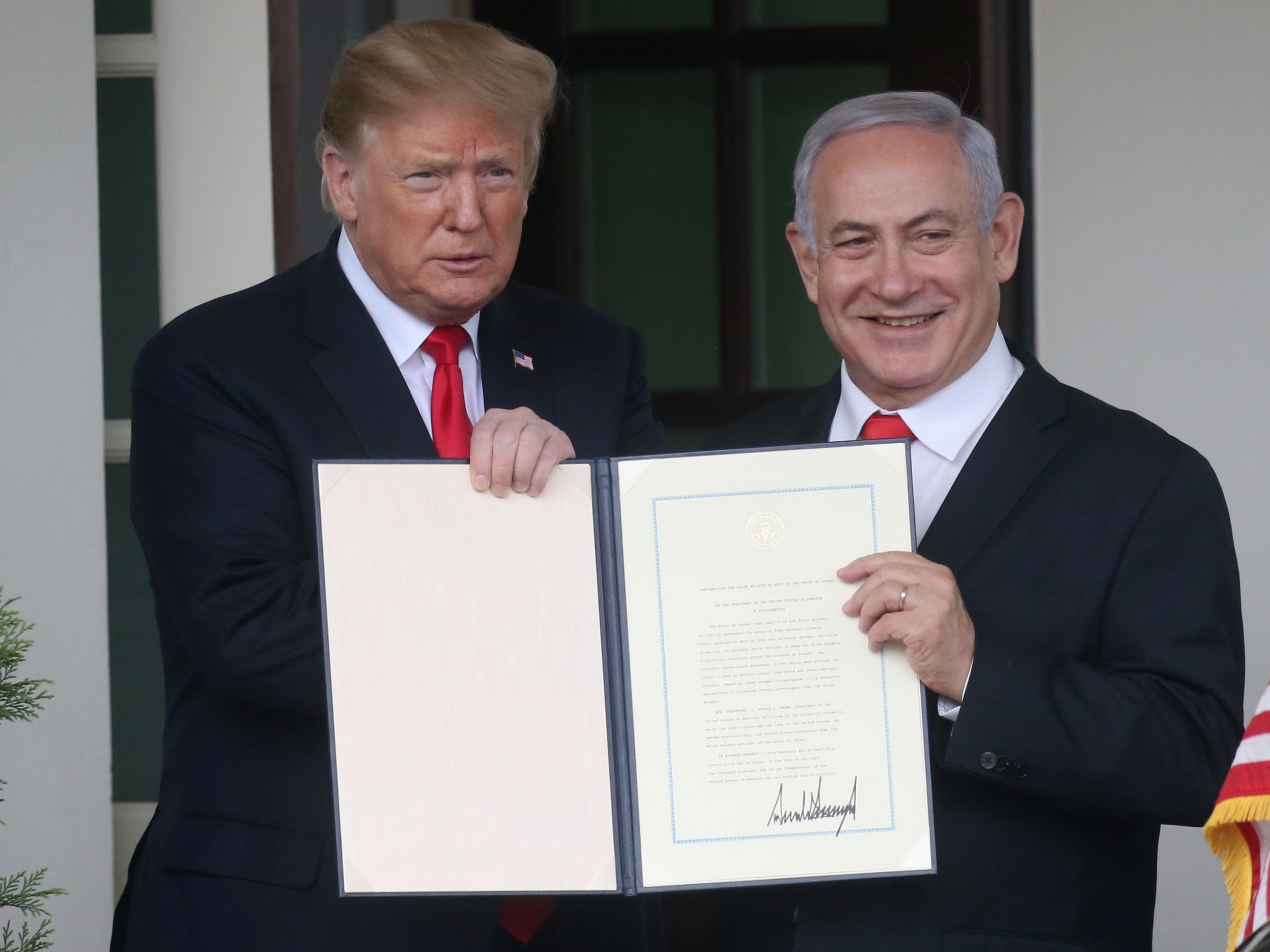 בשבוע הבא טראמפ יחשוף פרטים מתכנית המאה