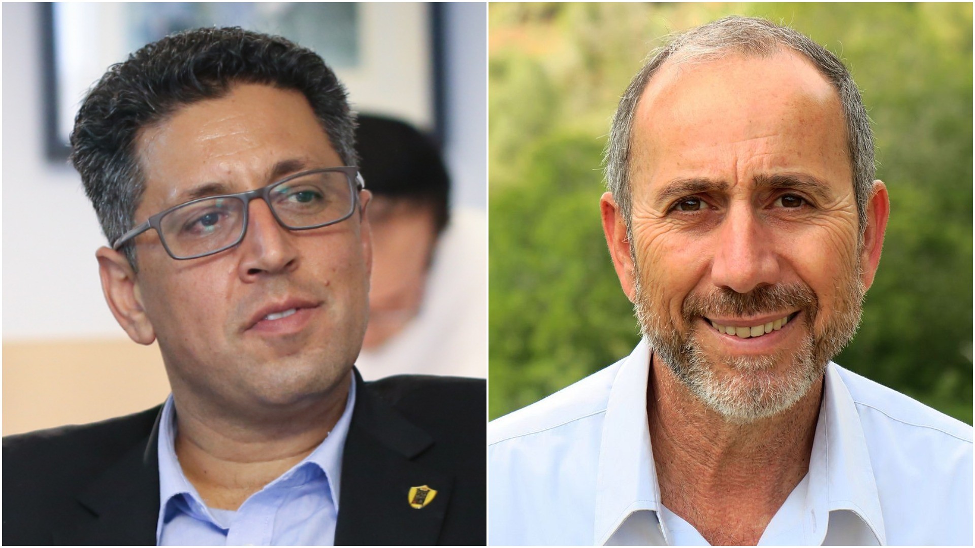 אלי מלכה. צילום: ויקיפדיה, CC BY-SA 4.0; אילן שוחט. צילום: פלאש 90