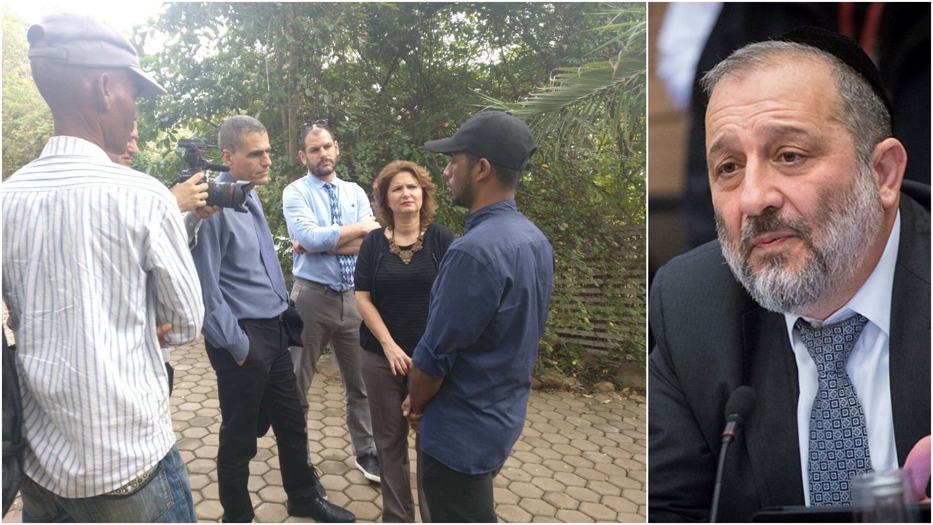 דרעי לחברי מרצ: הציעו לגרמנים לקלוט את המסתננים