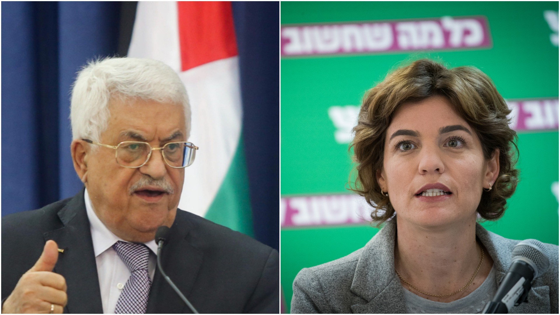 זנדברג ואבו מאזן. צילומים: פלאש 90