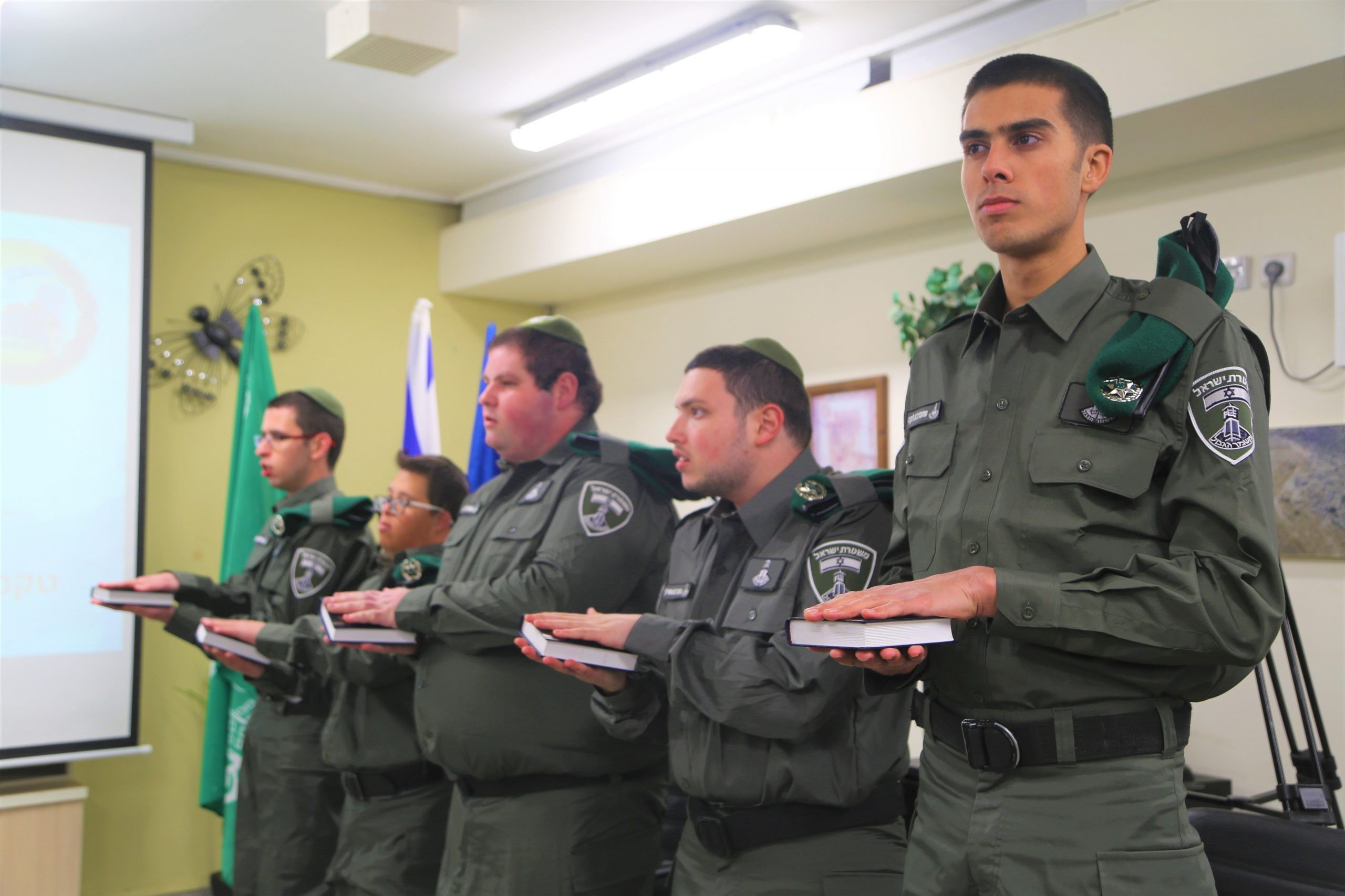לראשונה: טקס סיום הכשרת מתנדבי ארגון "שלוה" במג"ב