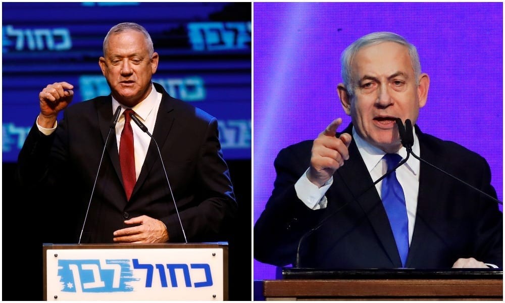 גנץ: בשבוע הבא אביא לאישור הכנסת את תכנית המאה