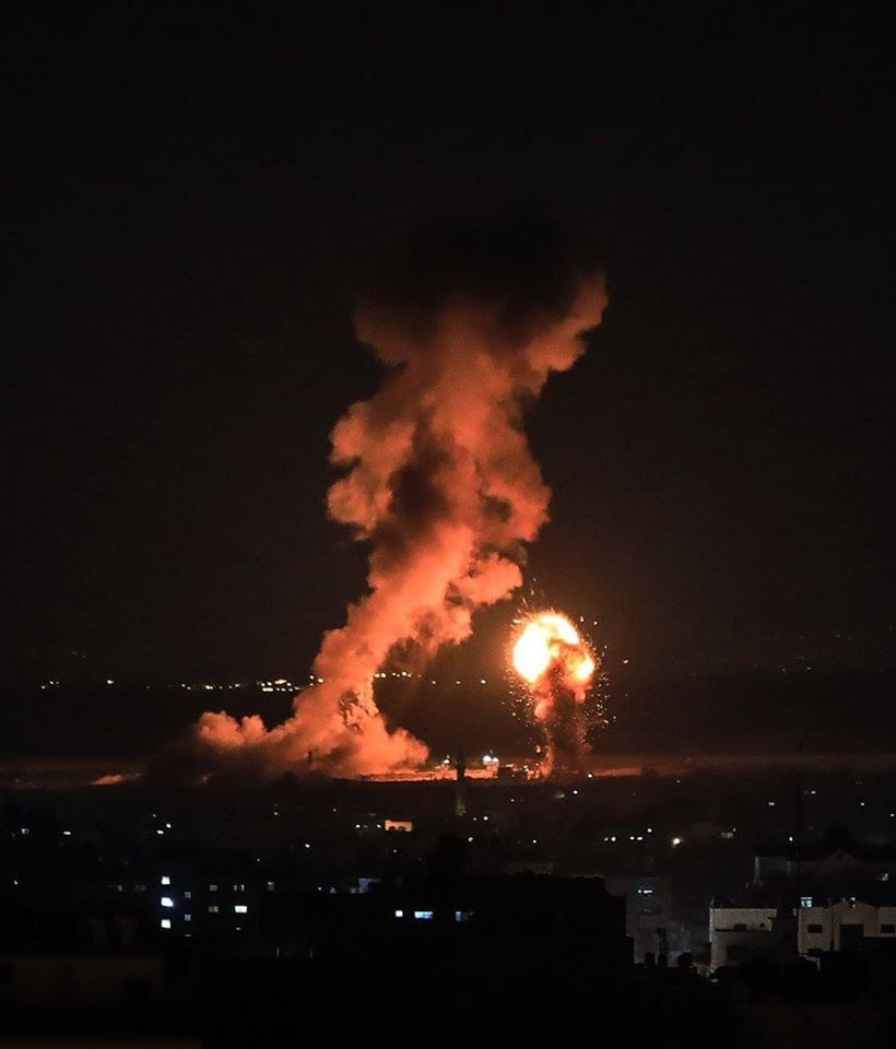 דיווחים ערביים: כוחותינו תוקפים ברצועת עזה