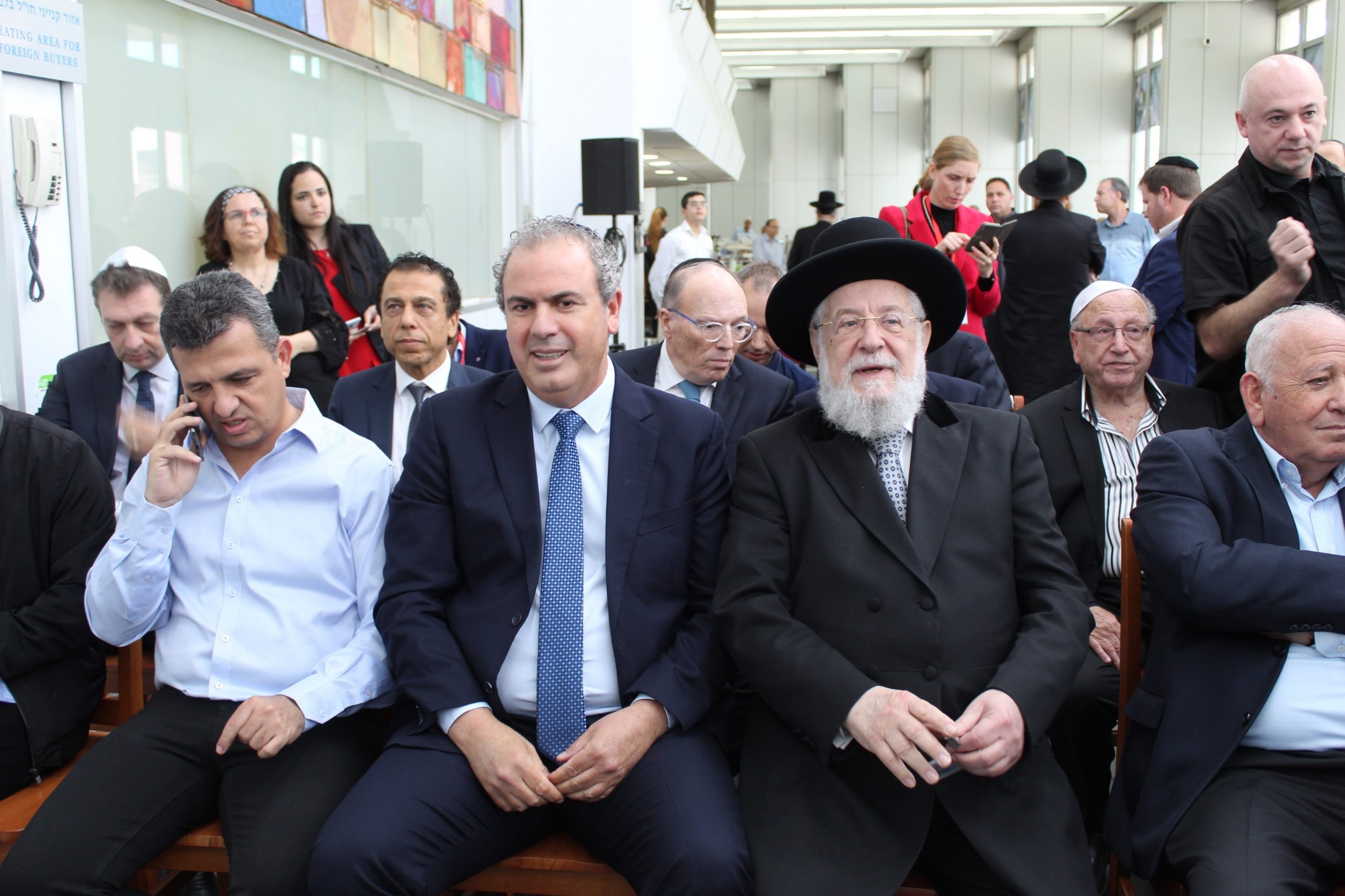 חתן פרס ישראל, הרב ישראל מאיר לאו אמר באירוע חגיגי לפסח: "אני יהלום"