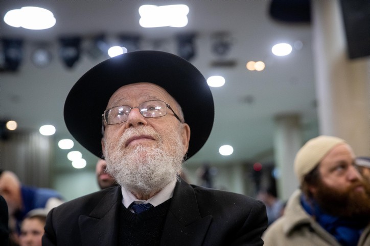הרב דוב ליאור: "להתנגד לממשלה בתמיכת מנסור עבאס"
