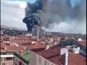דיווחים בטורקיה: שריפה בבית החולים האוניברסיטאי באיסטנבול