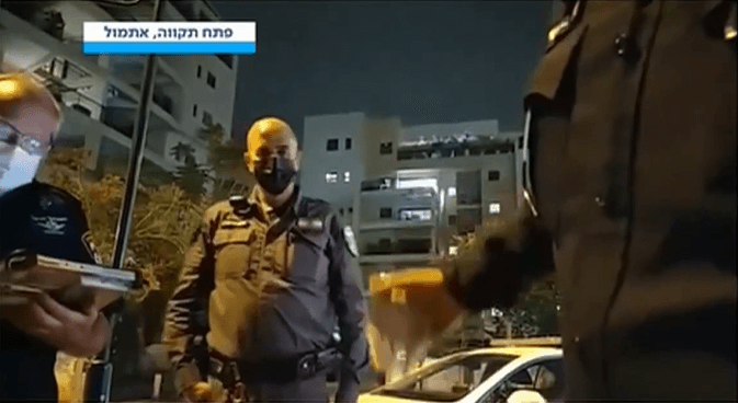 ישב מול ביתו של מנדלבליט - ובילה כל הלילה במעצר