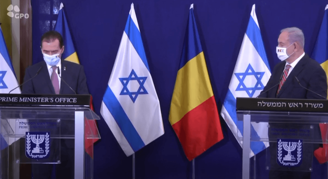 ראש הממשלה בנימין נתניהו נפגש עם ראש ממשלת רומניה לודוביק אורבן