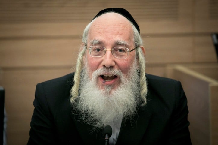 ח''כ ישראל אייכלר מיהדות התורה נמצא חיובי לקורונה