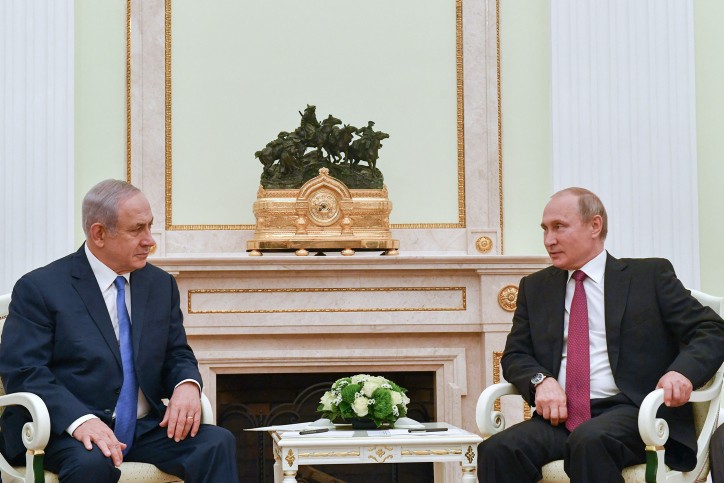 פוטין במכתב לנתניהו: "מצפים לשיתוף פעולה"