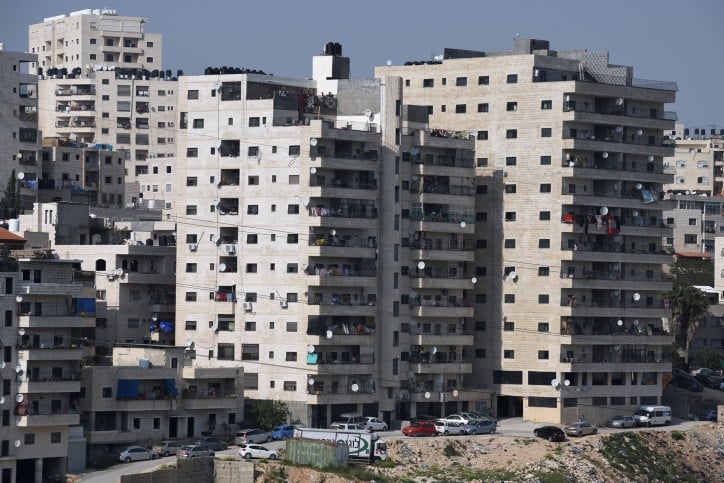 מחנה הפליטים שועאפט במזרח ירושלים | צילום: גילי יערי, פלאש 90