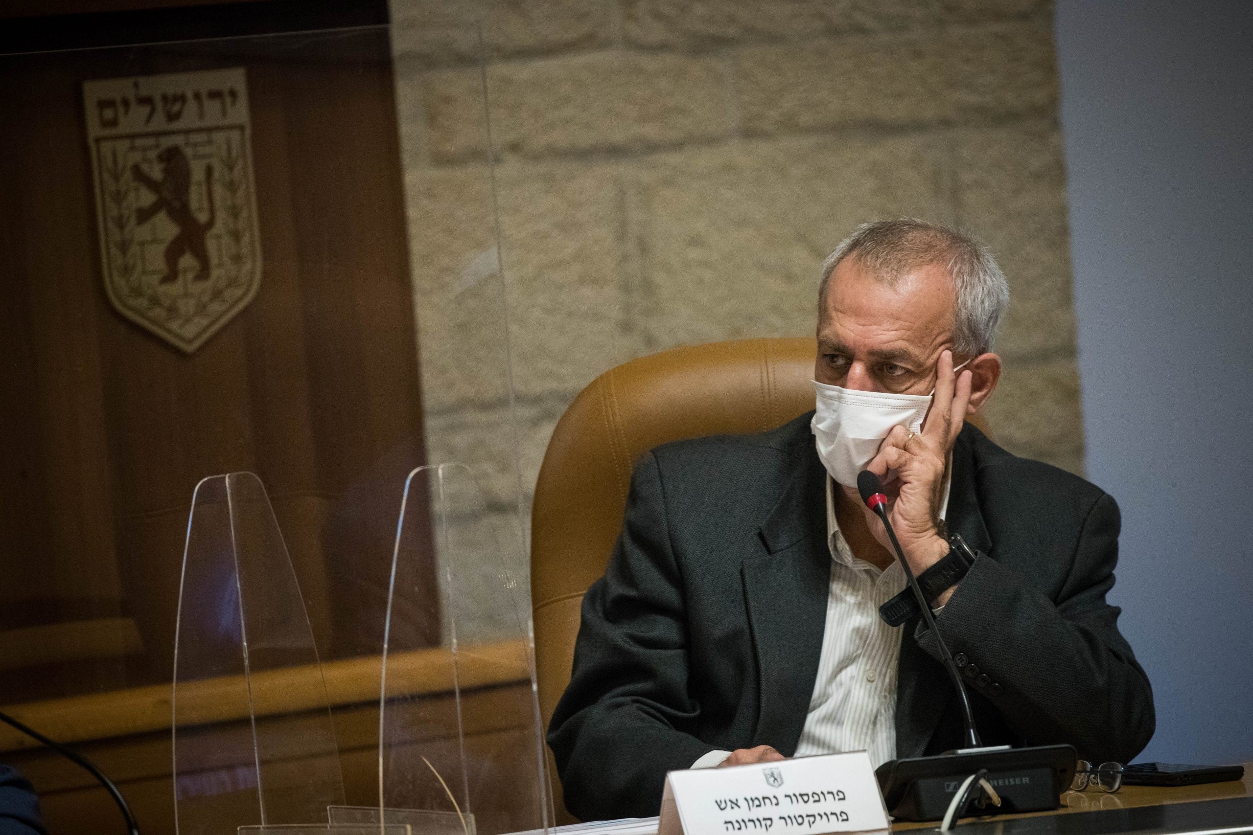 הפרויקטור הפרופ' נחמן אש לערוץ 20: "המטרה שלנו היא לחסן את מירב האוכלוסייה"