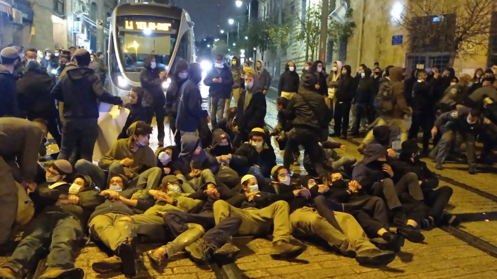 מספר עצורים בהפגנה בעקבות מותו של הנער אהוביה סנדק ז"ל