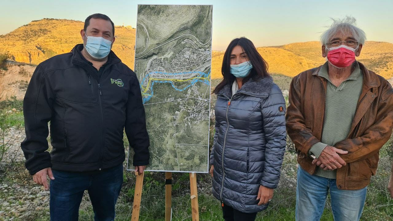 היסטוריה: כביש עוקף לובן יוצא לדרך בתקציב של 76 מיליון ש"ח