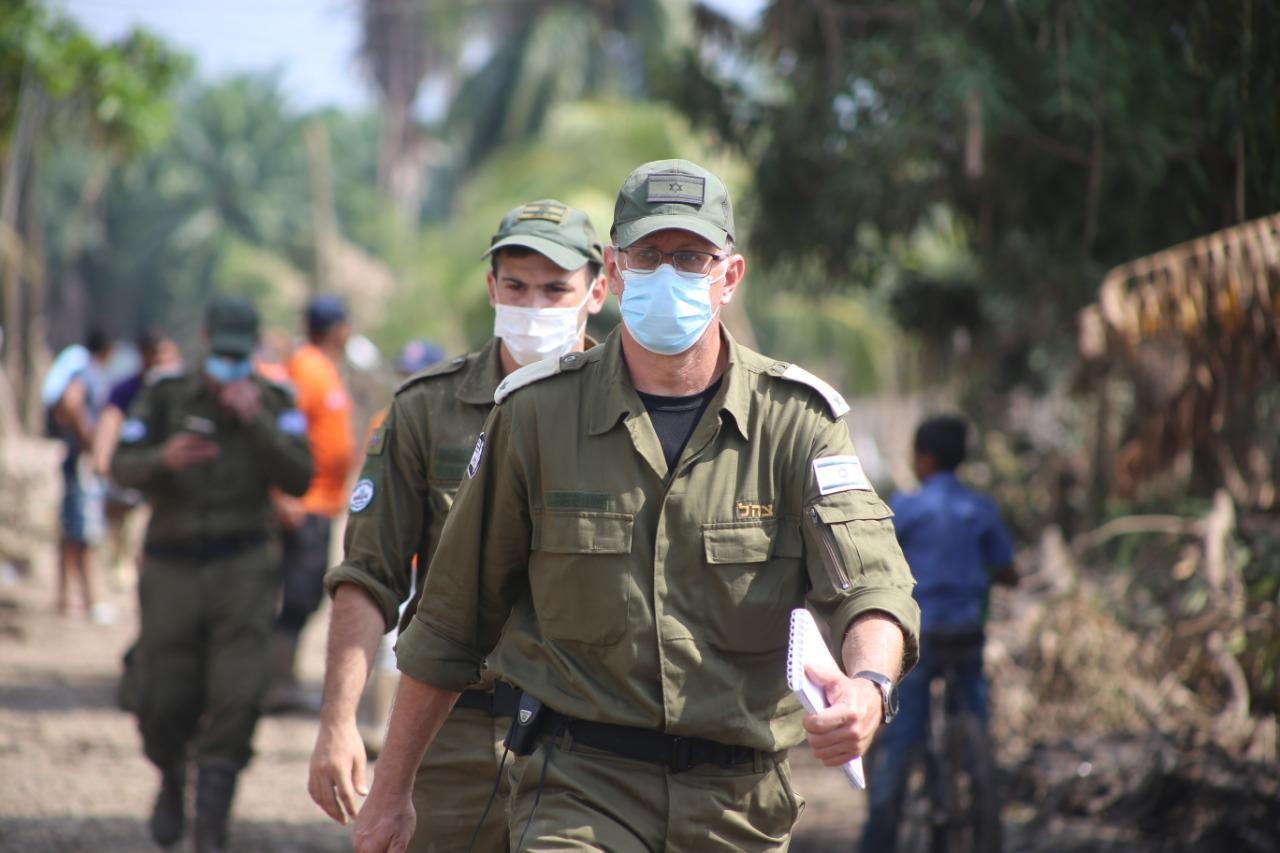 חזרה ארצה של משלחת צה"ל מזירת ההרס בהונדורס 