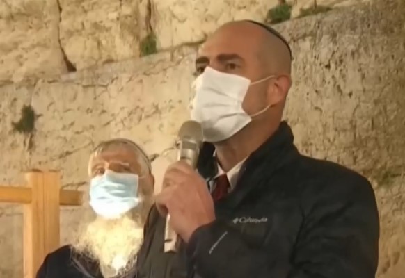 נר שמיני | דבריו של השר אמיר אוחנה בטקס ההדלקה בכותל המערבי