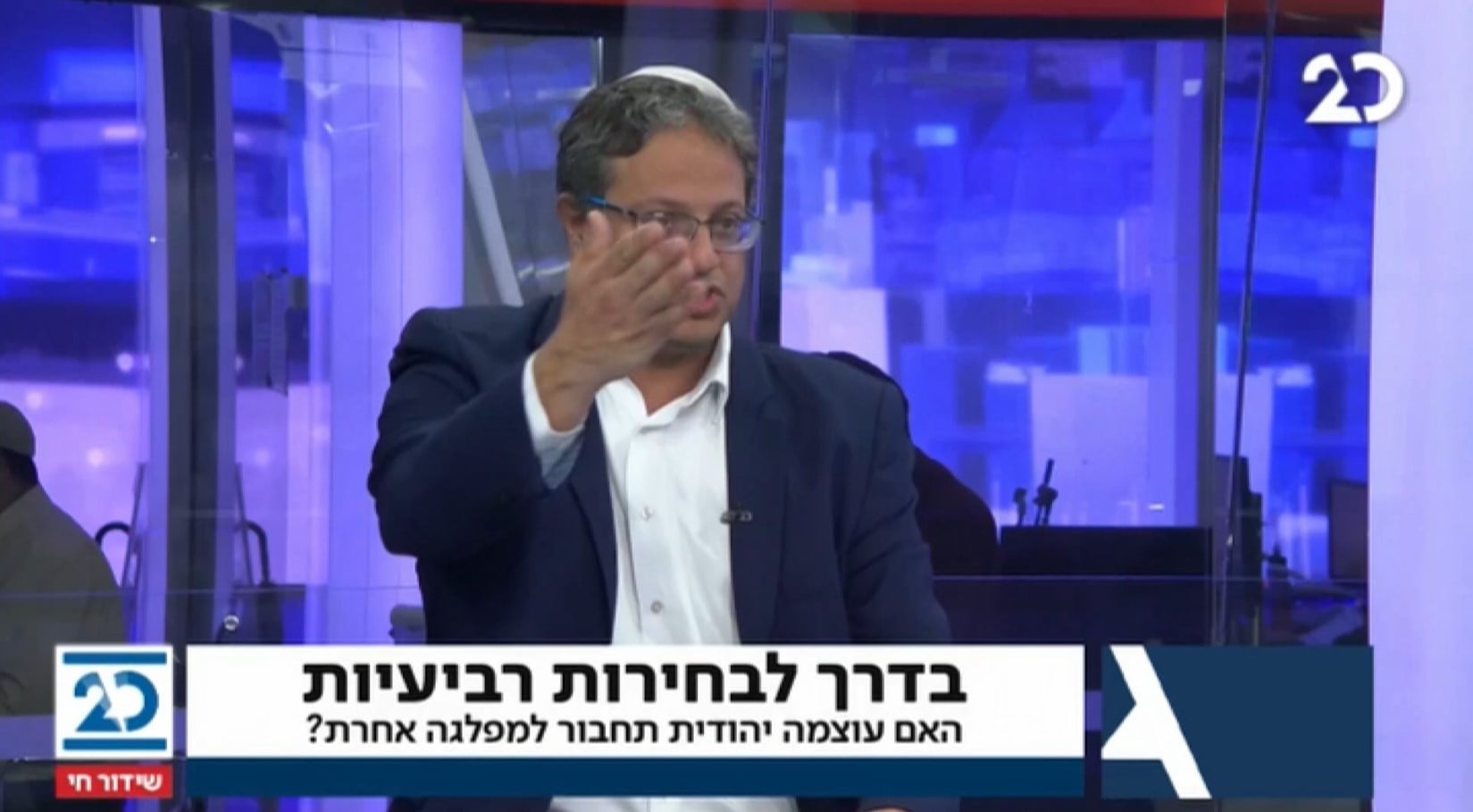 פריימריז בציונות הדתית - בן גביר באולפן 'הסיפור המרכזי'
