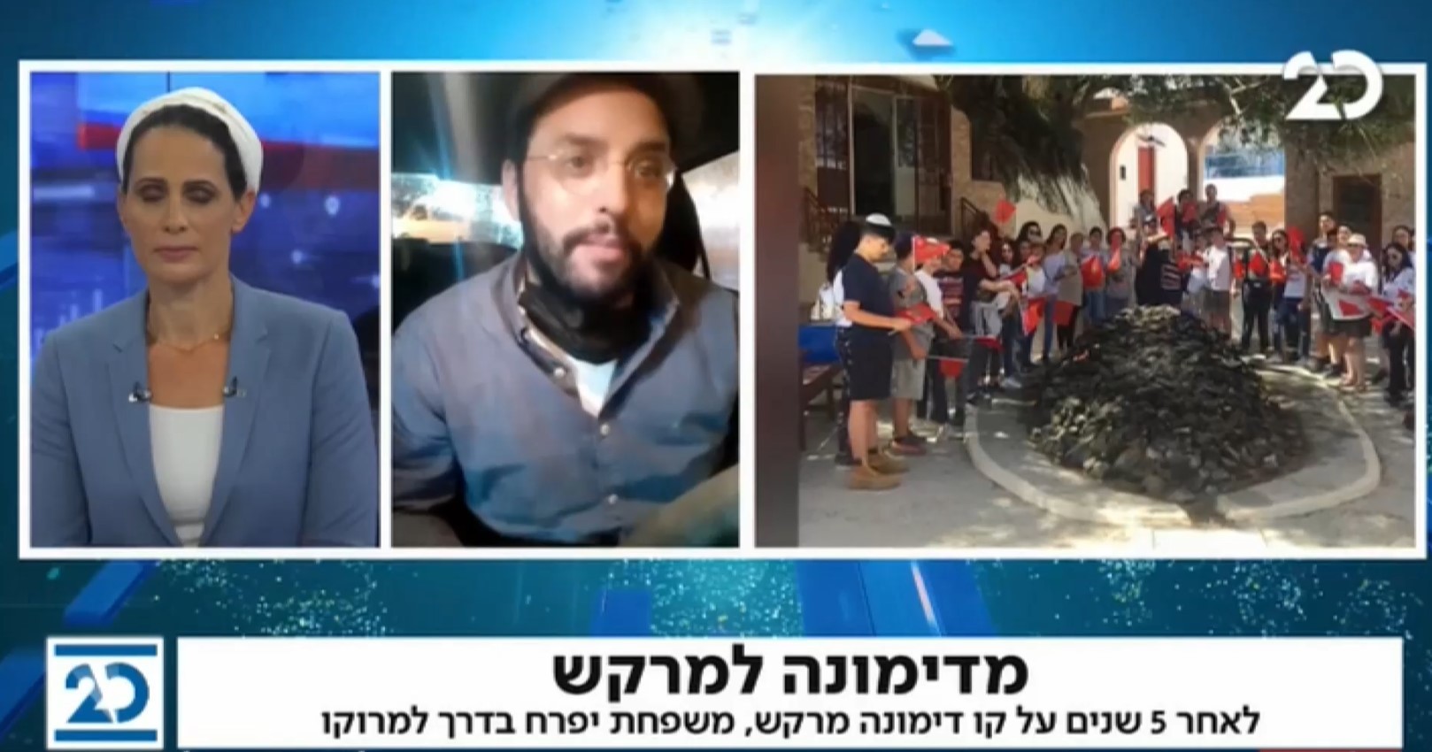 לאחר חמש שנים על קו דימונה מרקש, משפחת יפרח בדרך למרוקו