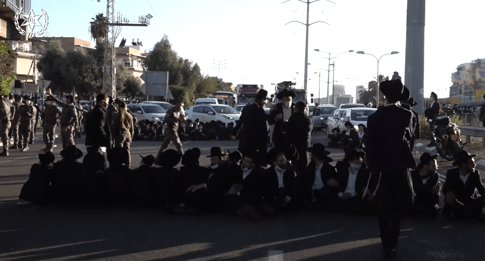 בעקבות מחאה: עומסי תנועה כבדים בגוש דן - 13 מפגינים נעצרו