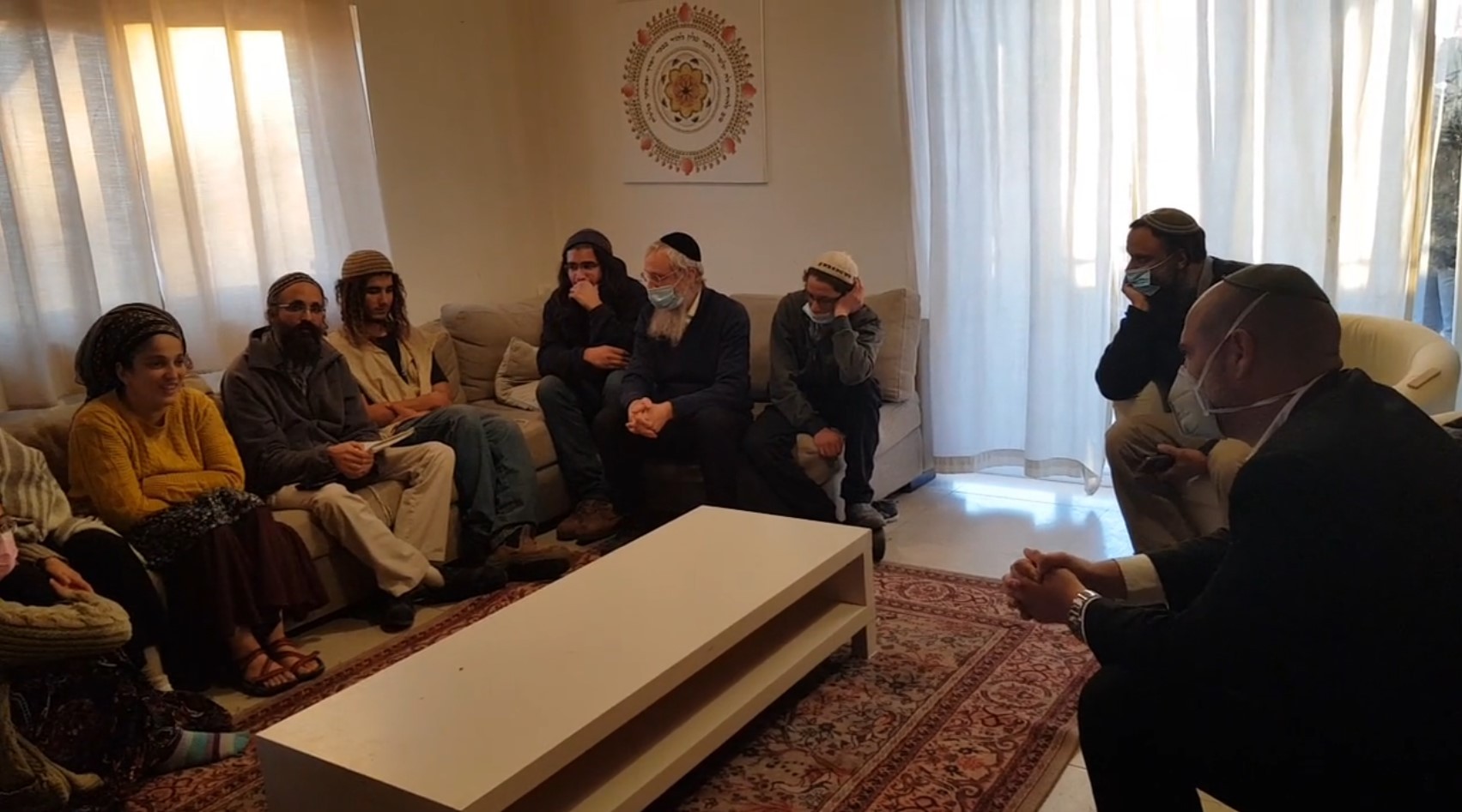 השר אוחנה מנחם את משפחת אהוביה סנדק ז"ל