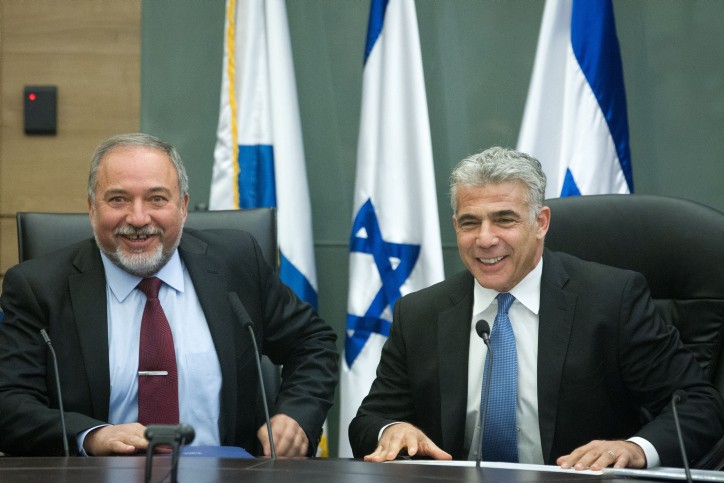 ישראל ביתנו ויש עתיד חתמו על הסכם עודפים