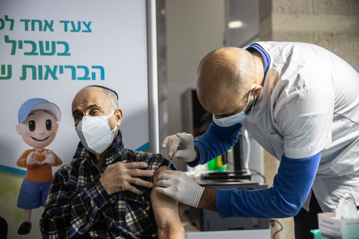 מקום ראשון בעולם: היישוב שמתקרב ל-100% מחוסנים מעל גיל 60