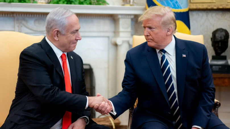טראמפ הטיל פצצה, נתניהו בירך: "אפשרות להרחיב את מעגל השלום"