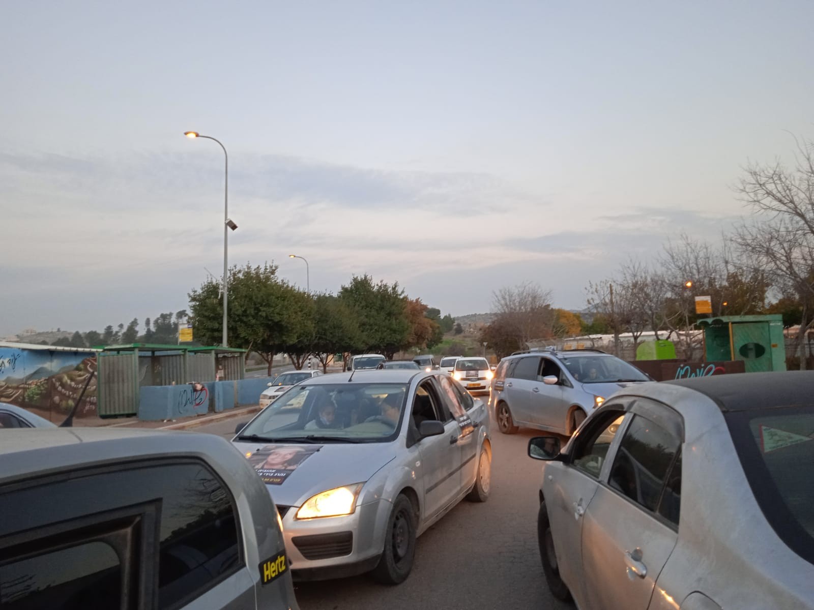 ירי לעבר מכונית ישראלית בשומרון; אין נפגעים