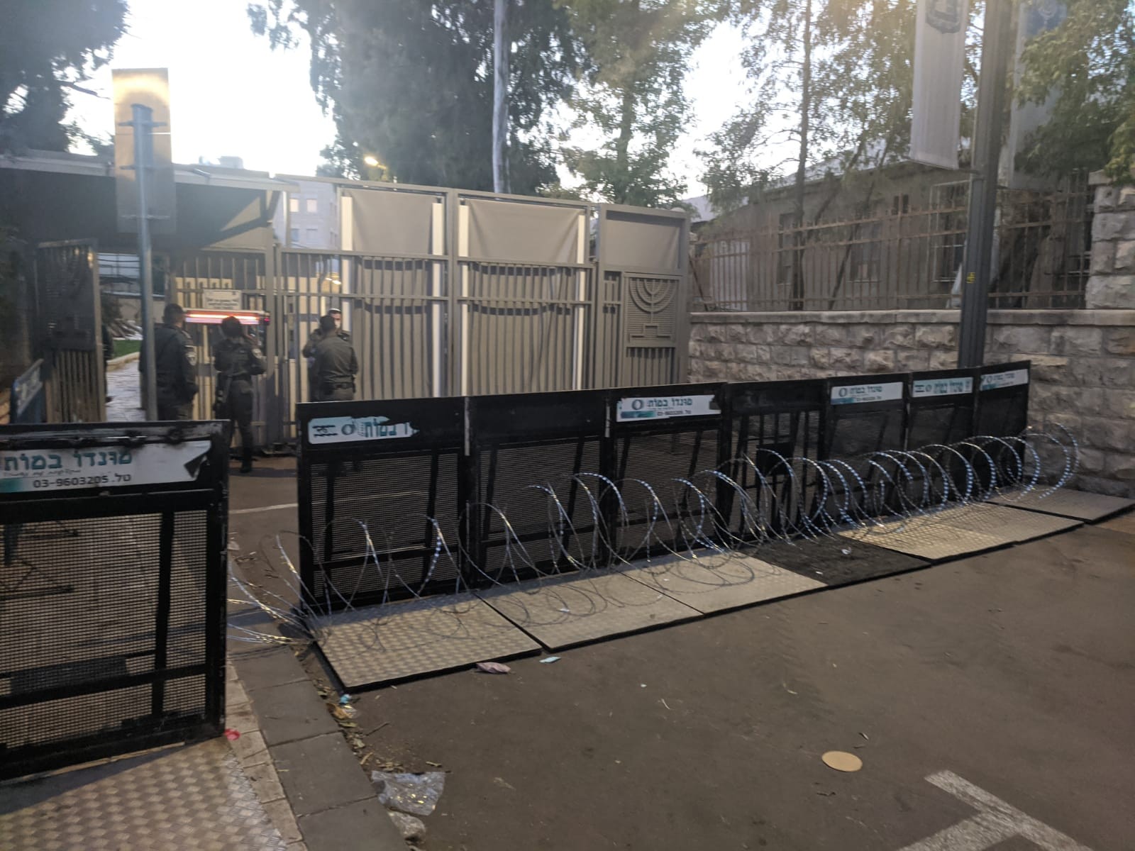 הזוי: כך נראית הכניסה למעון ראש הממשלה בבלפור כעת