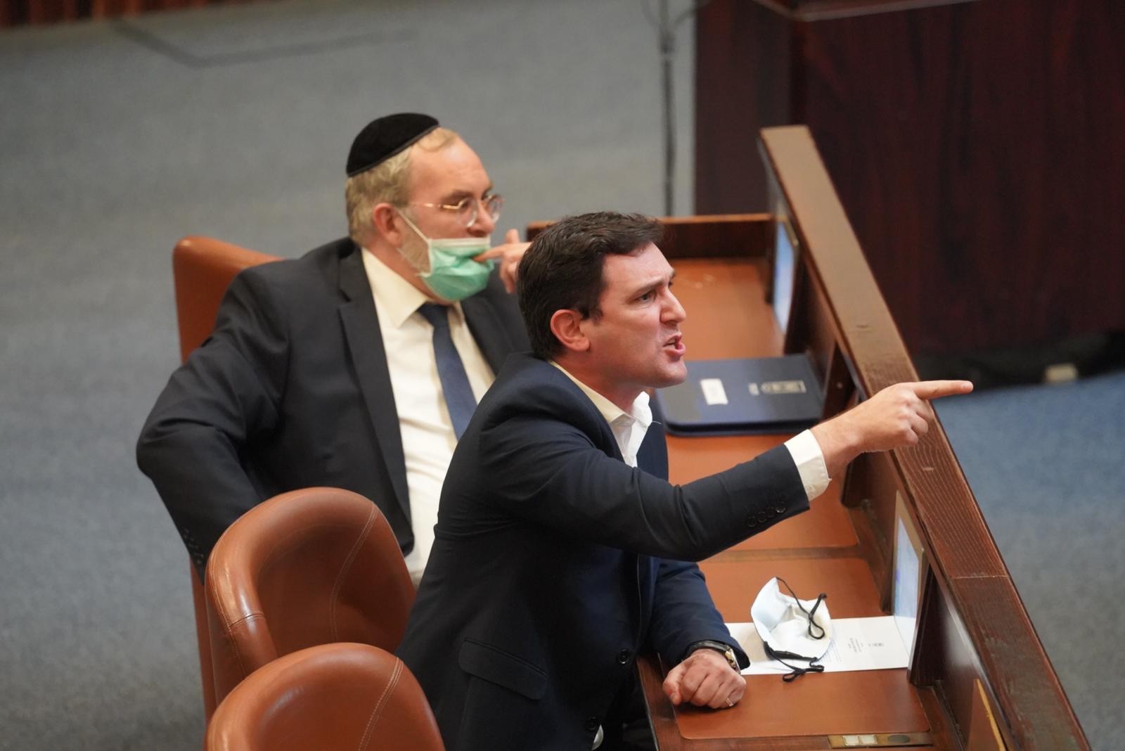 ח"כ איתן גינצבורג במהלך דיון בכנסת. צילום: דוברות הכנסת - שמוליק גרוסמן