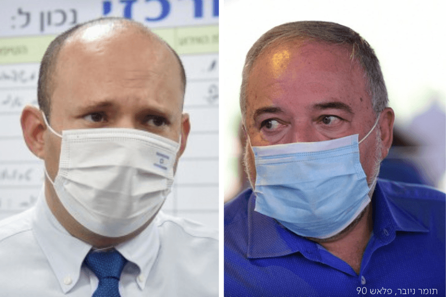 ליברמן טוען כי מתקיימים מגעים עם מפלגת ימינה - שמיהרה להכחיש