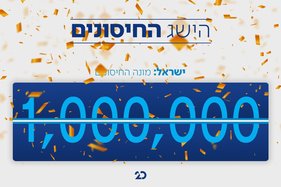 מדהים: תוך פחות משבועיים הגיעה ישראל למיליון מתחסנים