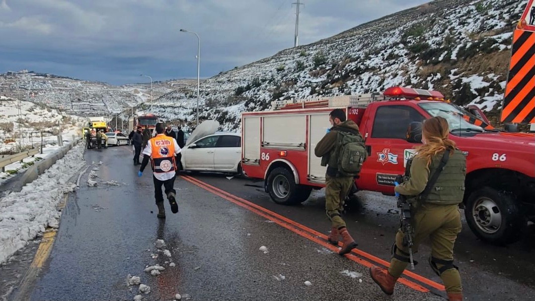 הרוגה בתאונה קשה בכביש גוש עציון