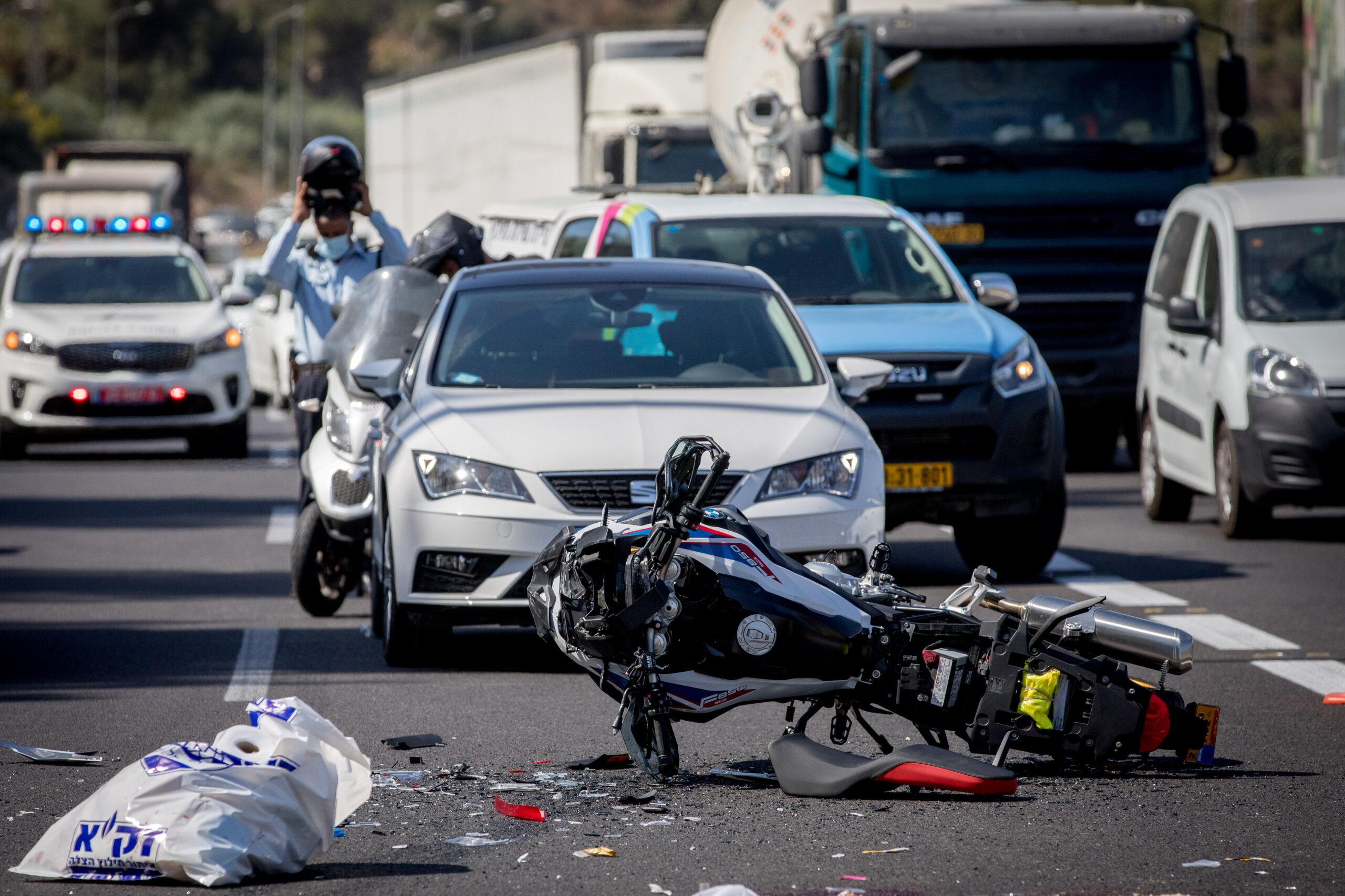 מספר גדול של הרוגים כתוצאה מתאונות דרכים השבוע