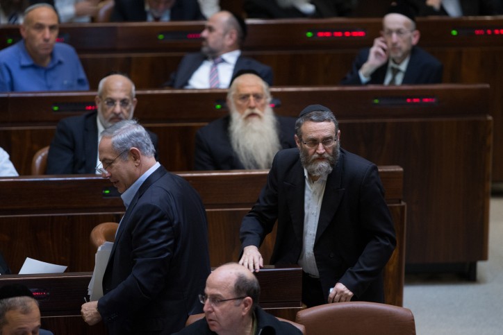 בכיר ביהדות התורה: ״אם נתניהו זז הצידה תוך 5 דקות קמה ממשלה״