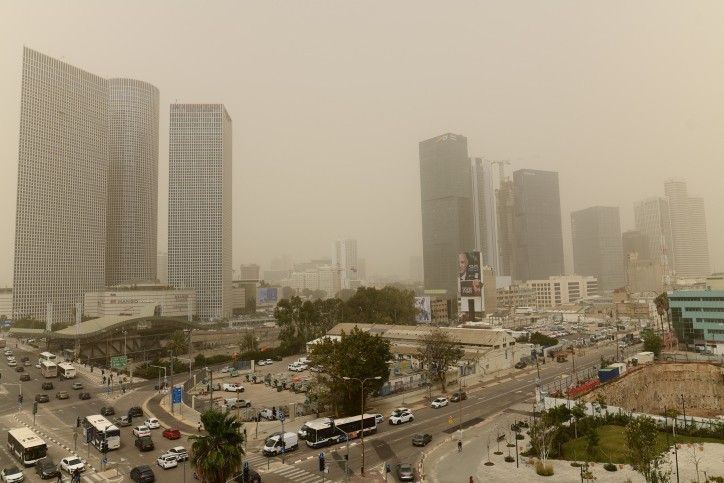 המשרד להגנת הסביבה מתריע: זיהום אוויר גבוה מאוד
