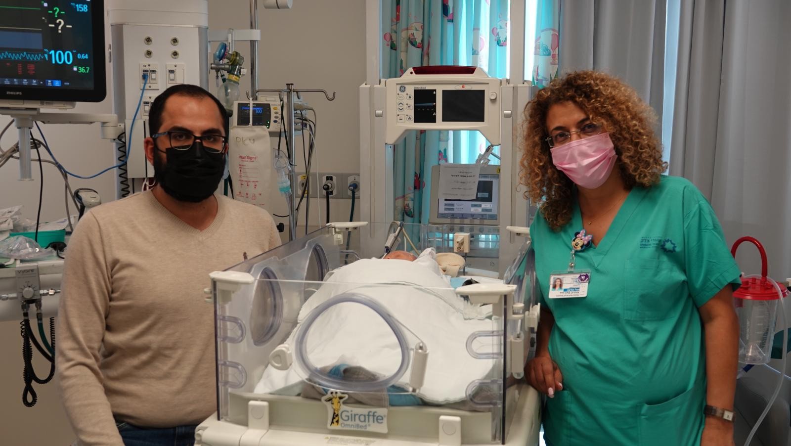אחד למאות אלפים: הרופאים הצילו חיים של תינוק עם תופעה נדירה