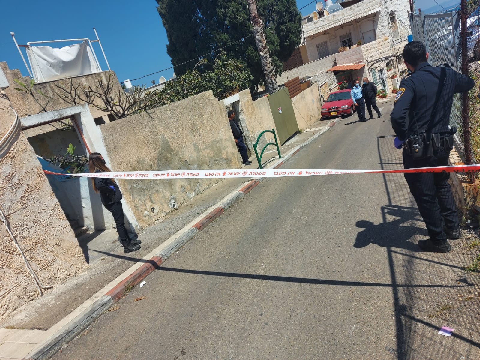 נקבע מותו של הגבר שאיים בסכין ונורה בידי שוטרים בחיפה