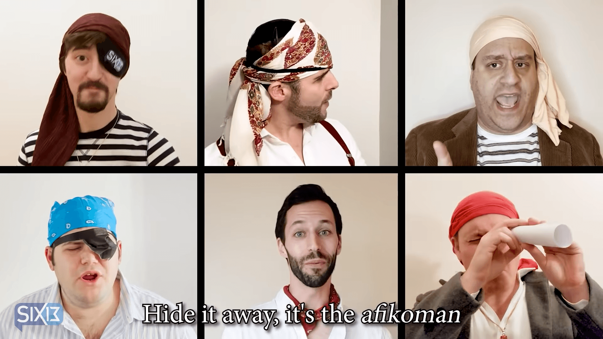 איך פיראטים היו שרים את שירי הפסח? | צפו
