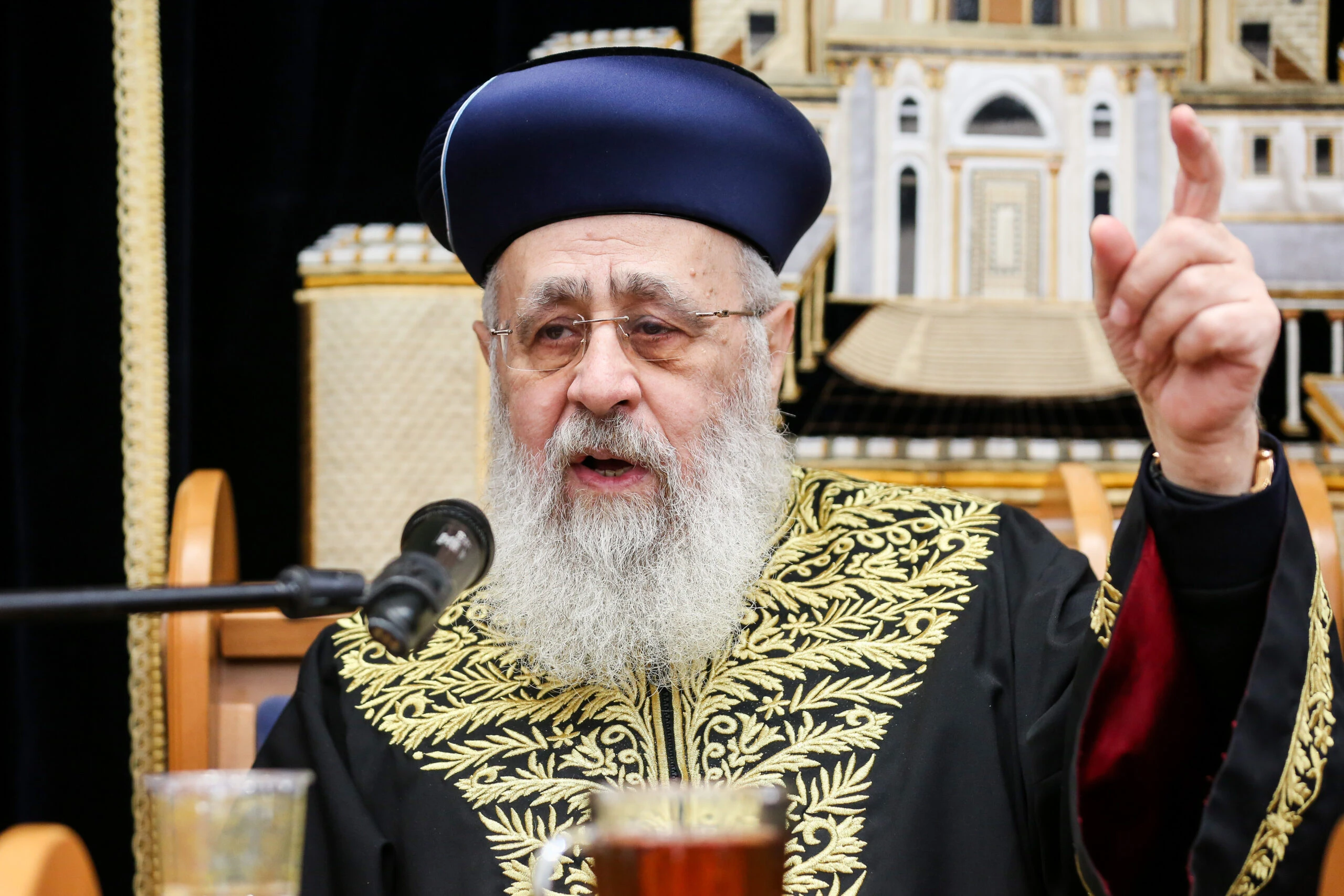 הרב יצחק יוסף, צילום: דוד כהן, פלאש 90