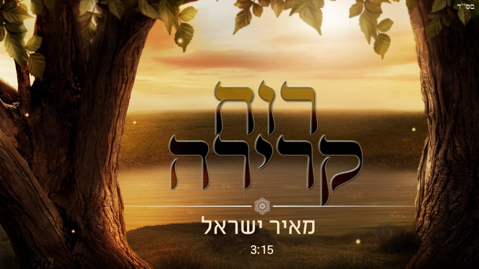 'רנני ושמחי בת ציון': הזמר מאיר ישראל בשיר חדש | האזינו