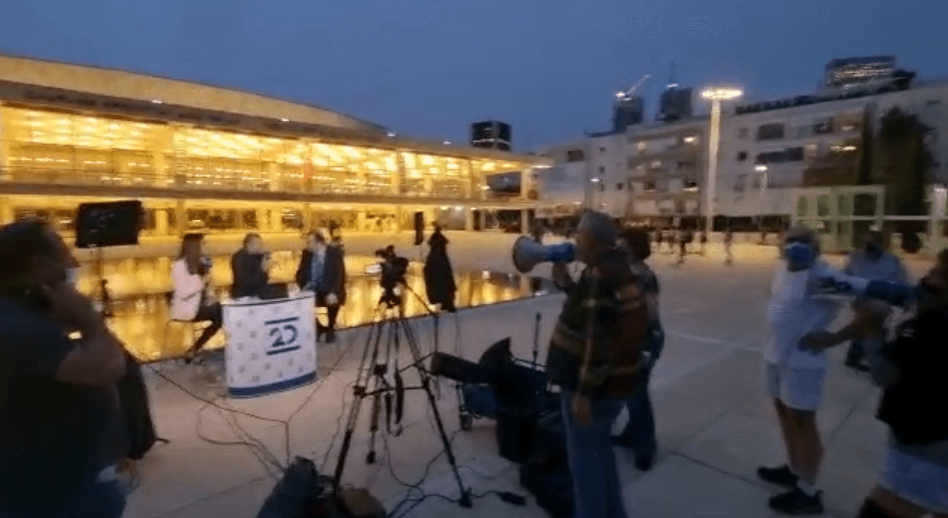 ‏מפלגת הציונות הדתית מגנה את תקיפת צוות ערוץ 20
