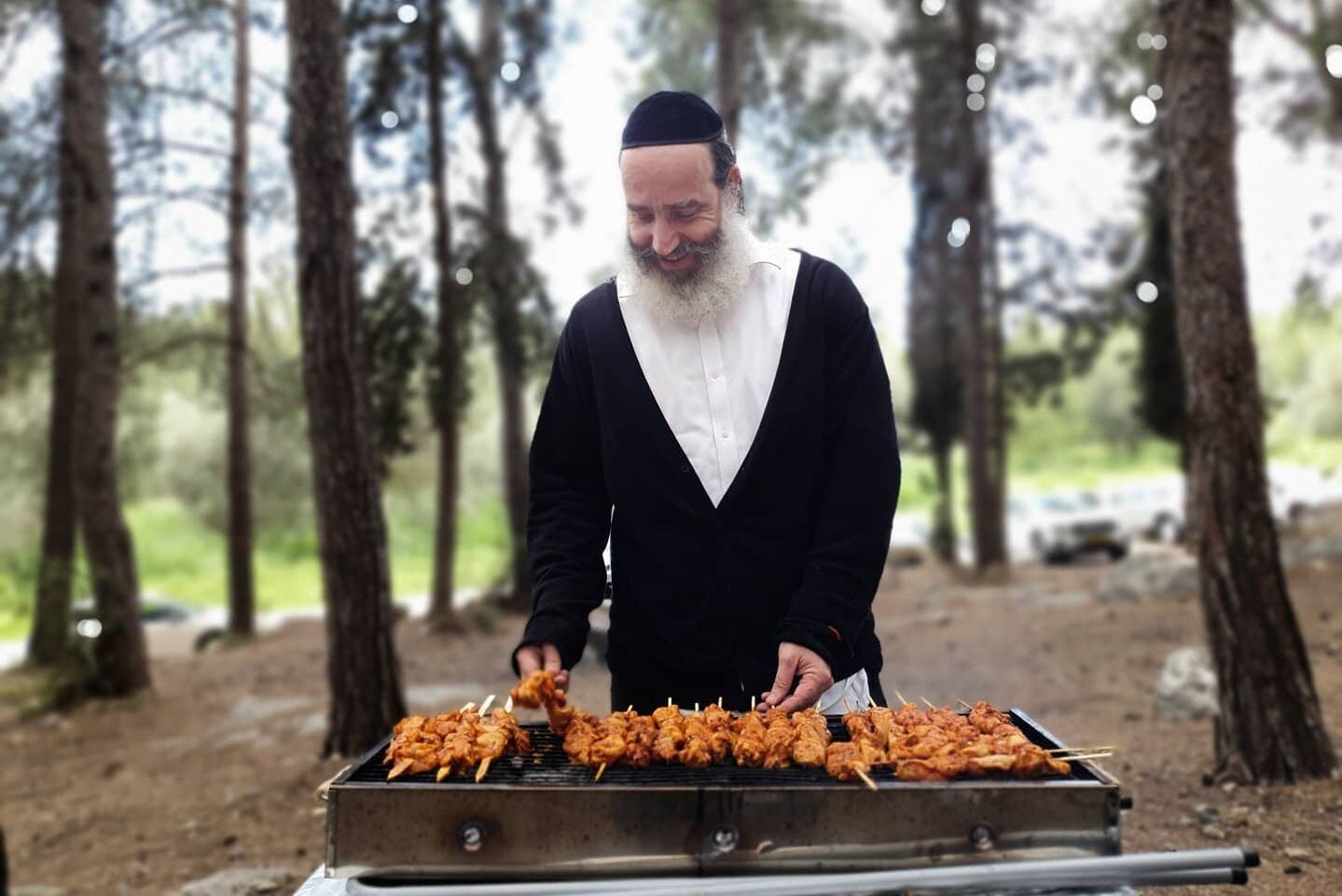 מה למד הרב פנגר מ'על האש' עם הילדים?