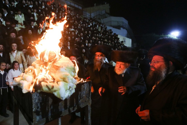 עד 10,000 איש במתחם ההדלקות - המשטרה נערכת להילולה במירון