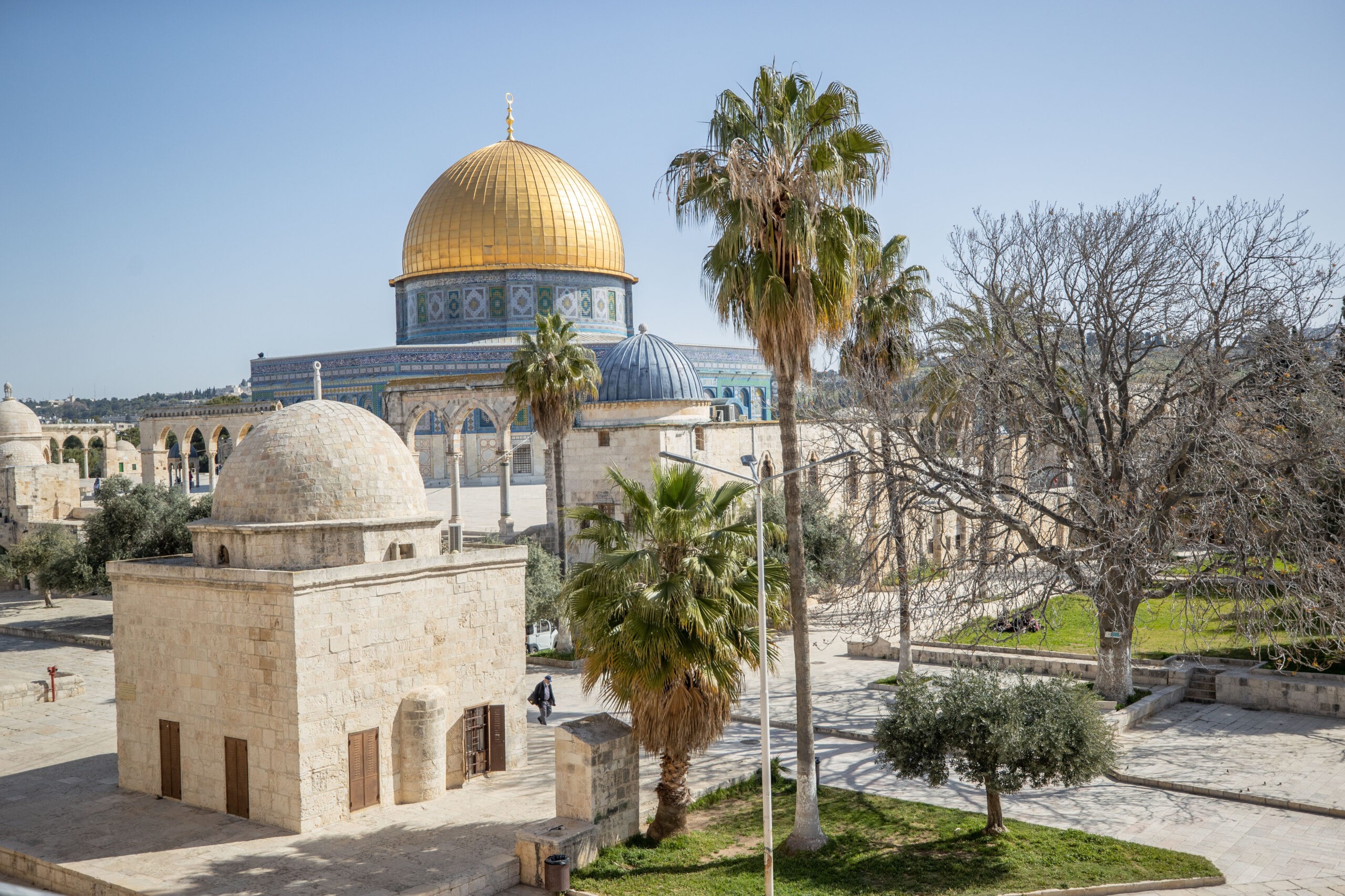 מסגד אל אקצא | צילום: יונתן סינדל, פלאש 90
