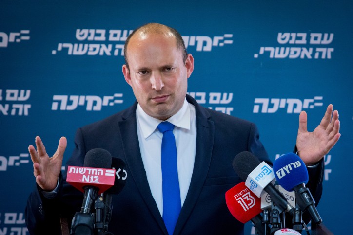בנט. צילום: אוליביה פיטוסי פלאש 90